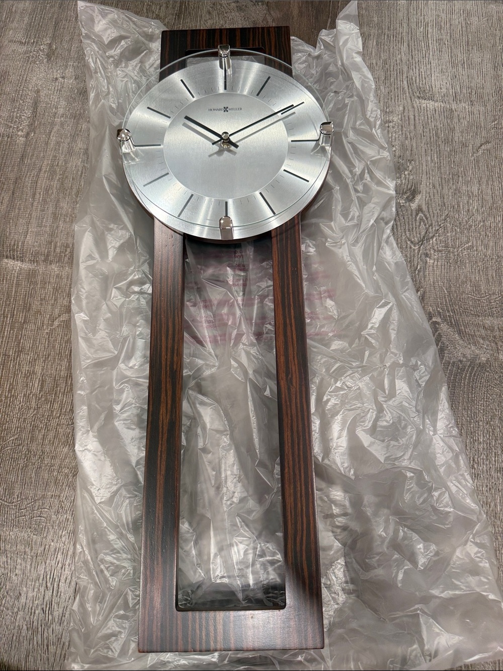 Howard Miller Dark Wood Wall Clock